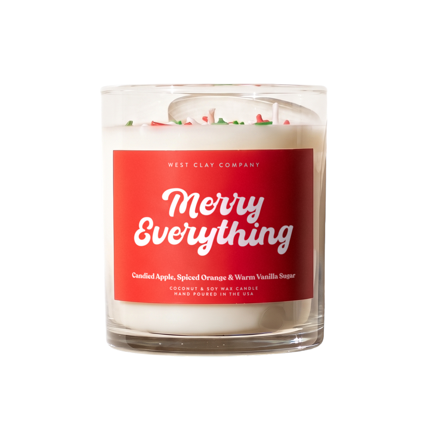 Merry Everything candle