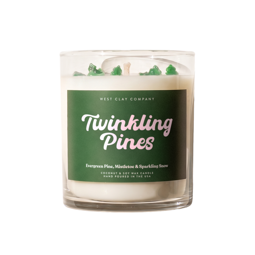 Twinkling Pines candle