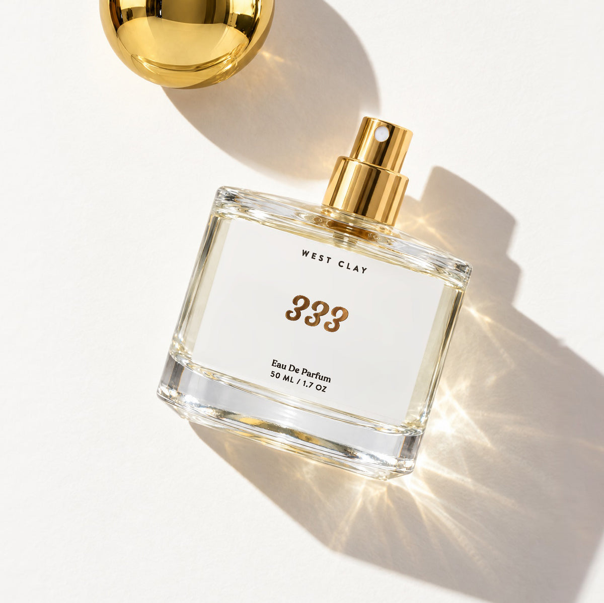333 Eau de Parfum by West Clay, 1.7 oz bottle