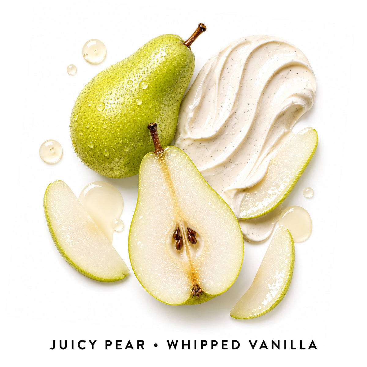 Kitten scent notes: juicy pear, whipped vanilla